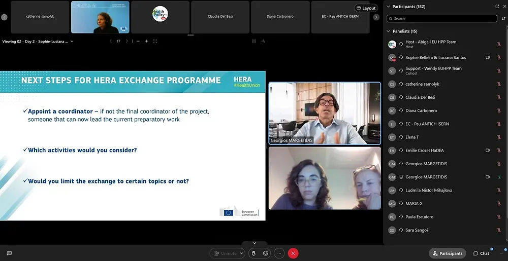 Radionica za imenovana nadležna tijela za Zajedničke akcije iz programa EU4Health za 2025.