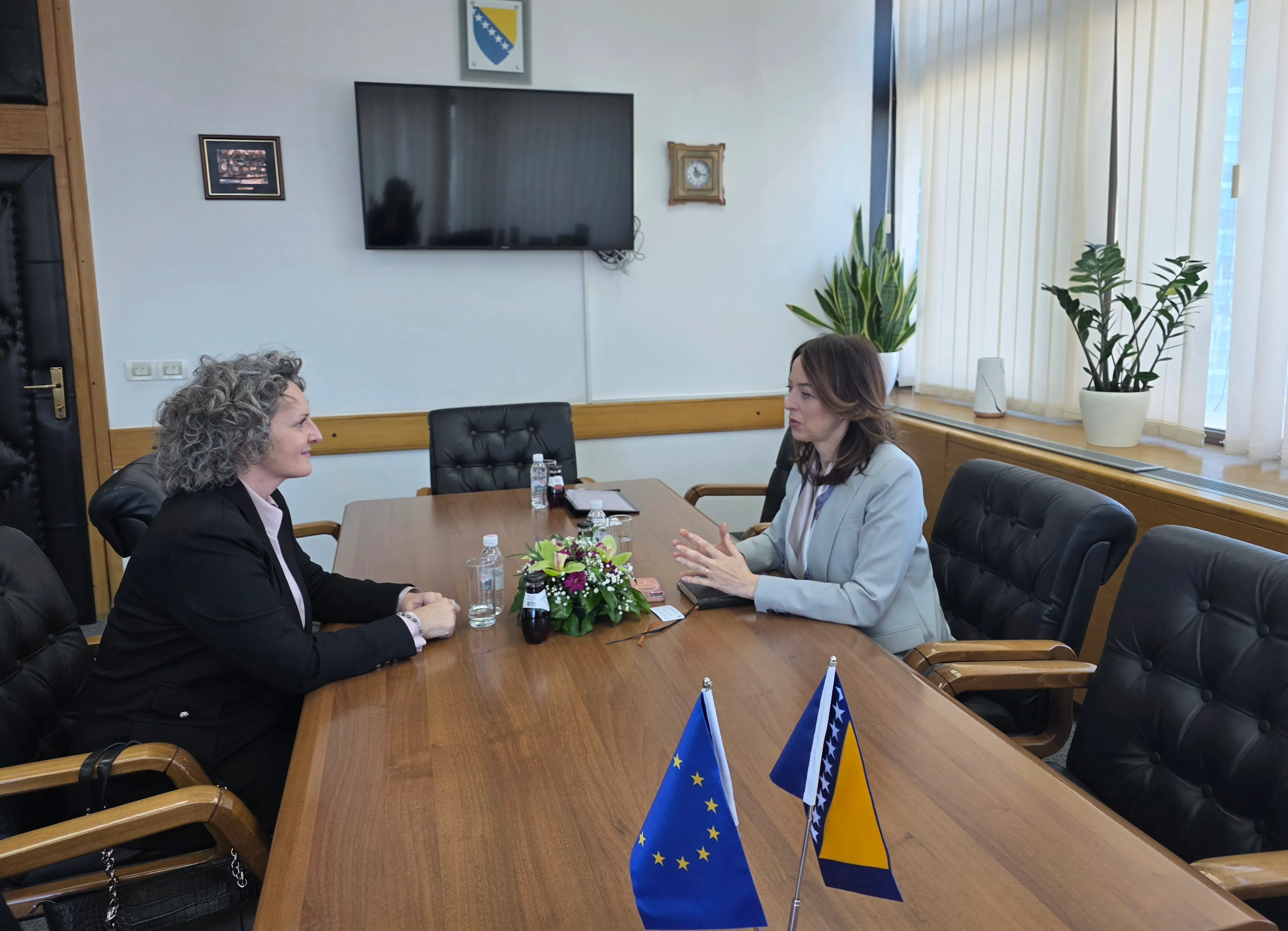 Ministrica Bošnjak i guvernerka Selimović o jačanju institucionalne saradnje u kontekstu EU integracija