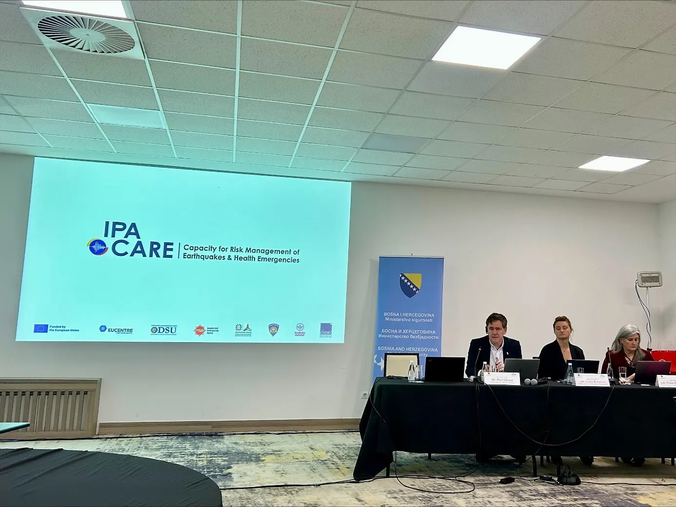 Radionica o koordinaciji u zdravstvenom sektoru u slučaju zemljotresa