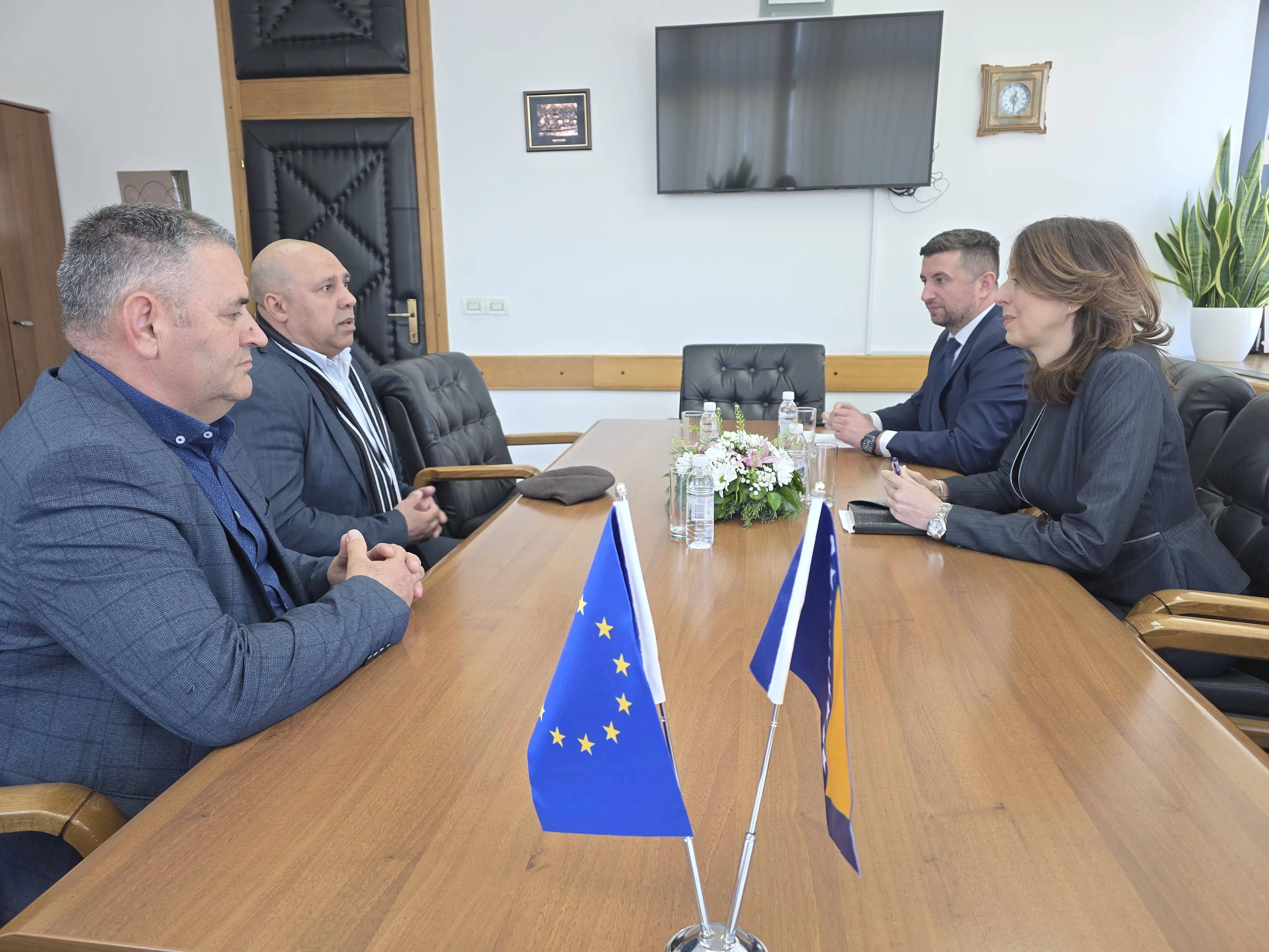 Ministrica Bošnjak s članovima Vijeća nacionalnih manjina BiH