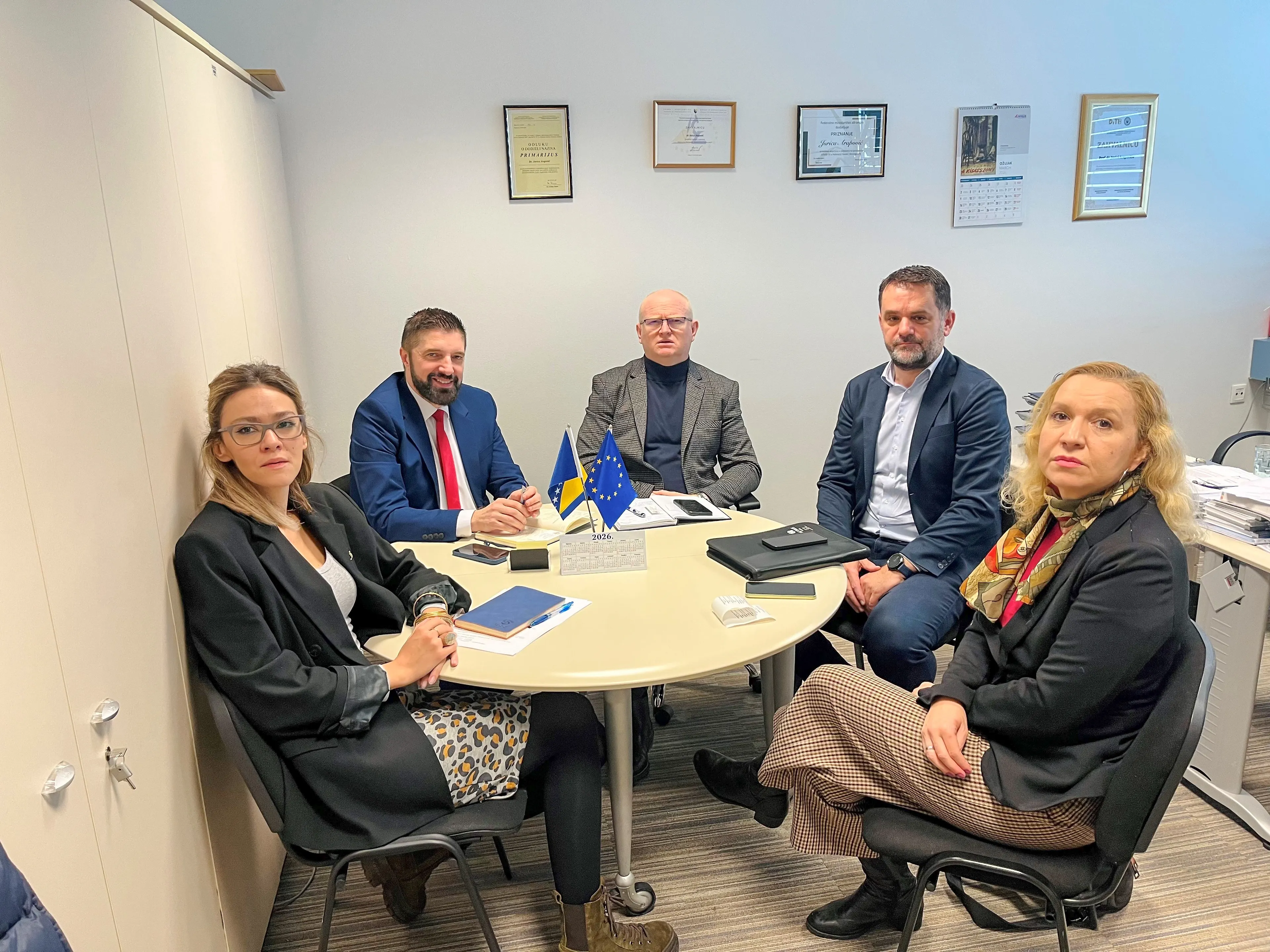 Održan sastanak Koordinacijskog deska za Program EU4Health i predstavnika SERDA-e o budućoj saradnji