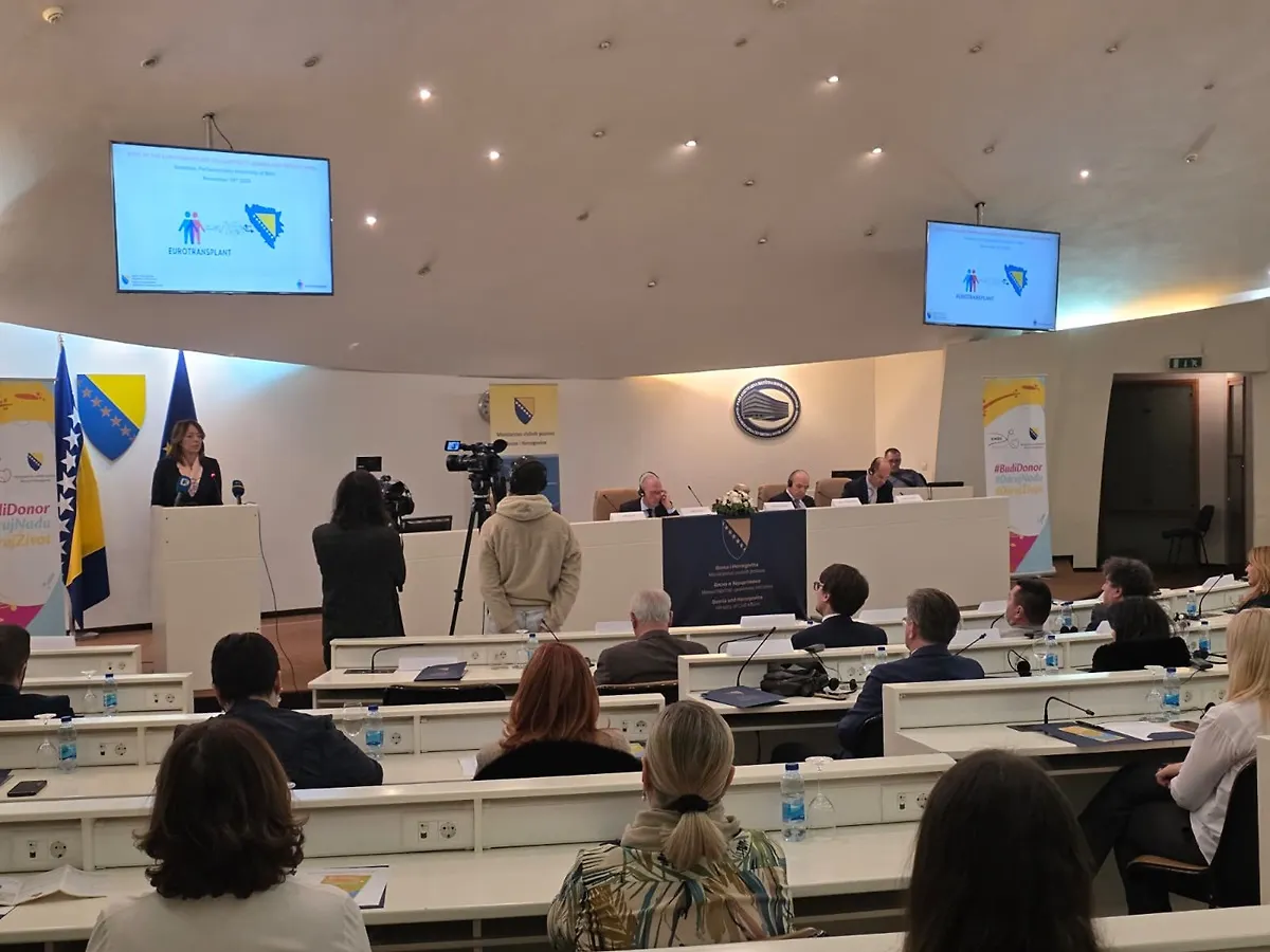 Ministrica Dubravka Bošnjak s vodstvom Eurotransplanta