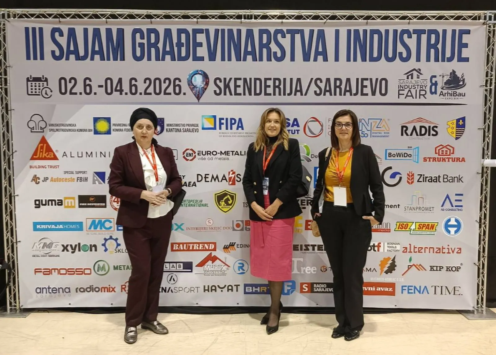 FIPA Participates in ARHI BAU EXPO BiH & Industry Fair 2026