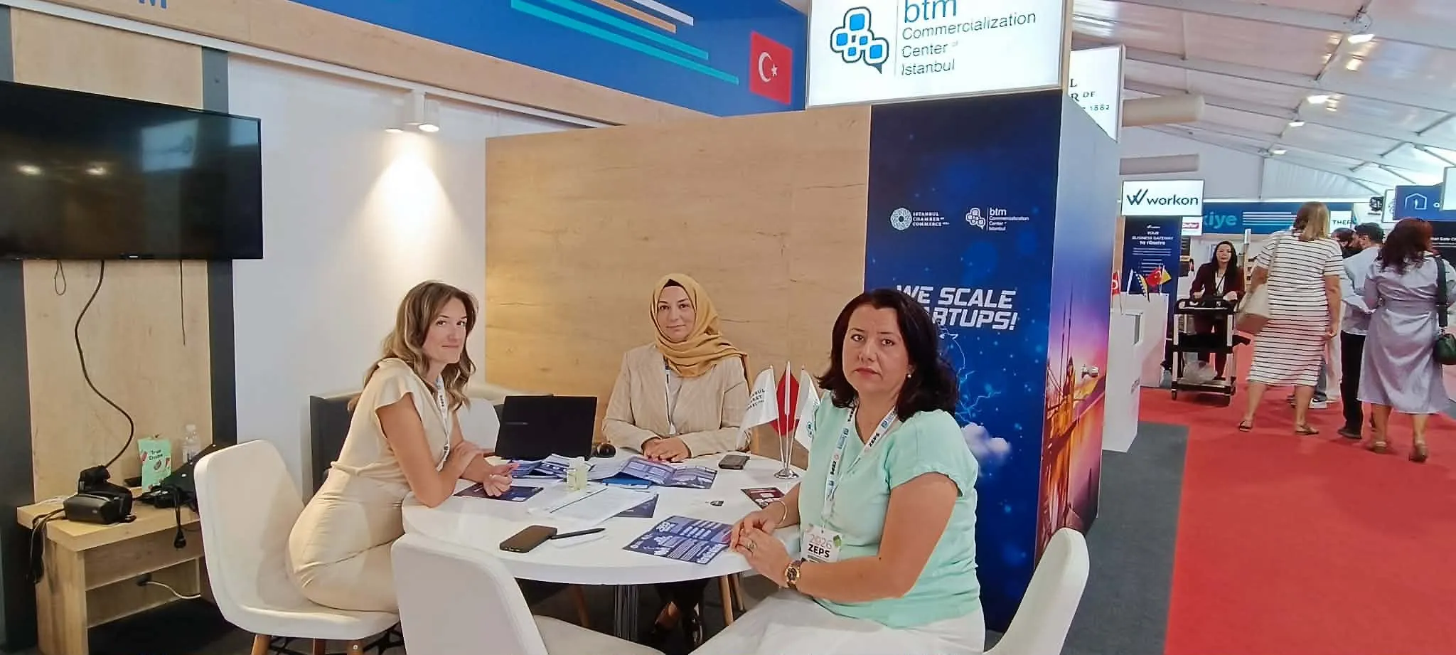 FIPA Representatives at ZEPS Fair: Strengthening Cooperation with Turkish Companies and Attracting New Investments