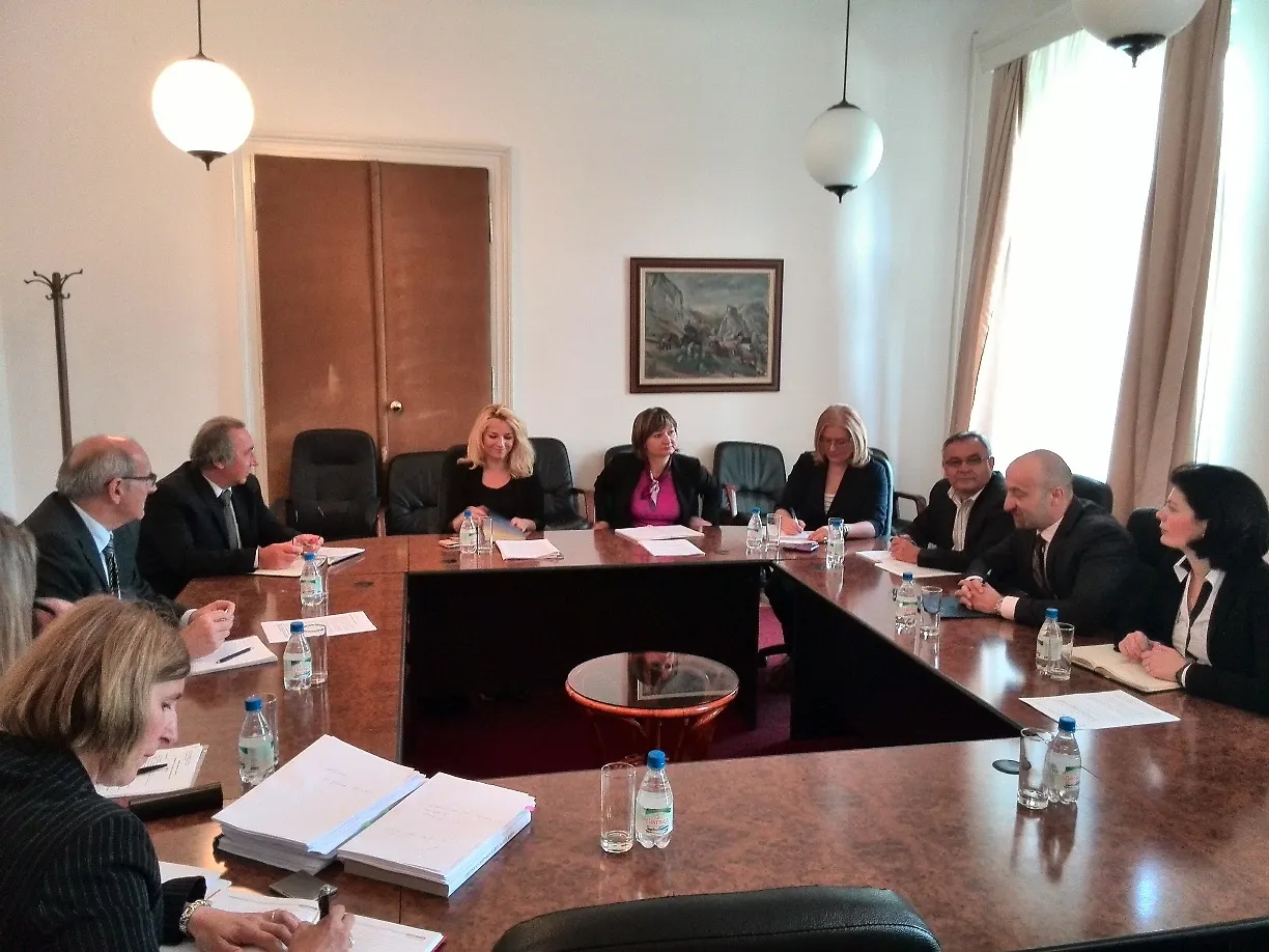 Ministar Boris Tučić na sastanku s ambasadorom Republike Hrvatske u BiH Nj.E. Ivanom Del Vekiom i predstavnicima Ministarstva vanjskih i evropskih poslova i Državnog ureda za trgovinska pitanja R. Hrvatske