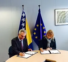 An Agreement signed between the European Union and Bosnia and Herzegovina on the participation of Bosnia and Herzegovina in the EU Programme „Competitiveness of Enterprises and Small and Medium-sized Enterprises (COSME) (2014-2020)“ 