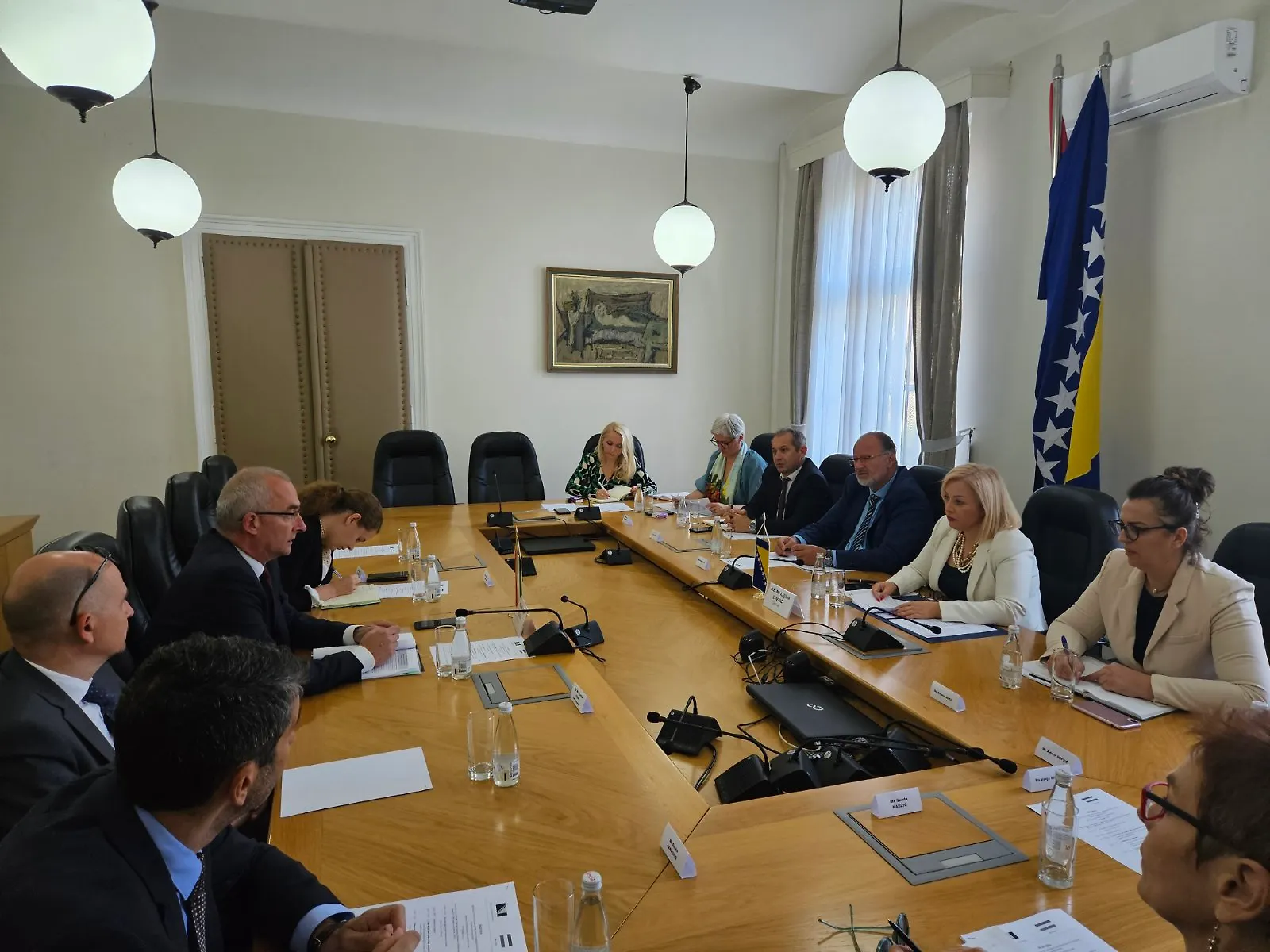 Sastanak kopredsjedatelja Zajedničkog povjerenstva za ekonomsku suradnju između Bosne i Hercegovine i Mađarske