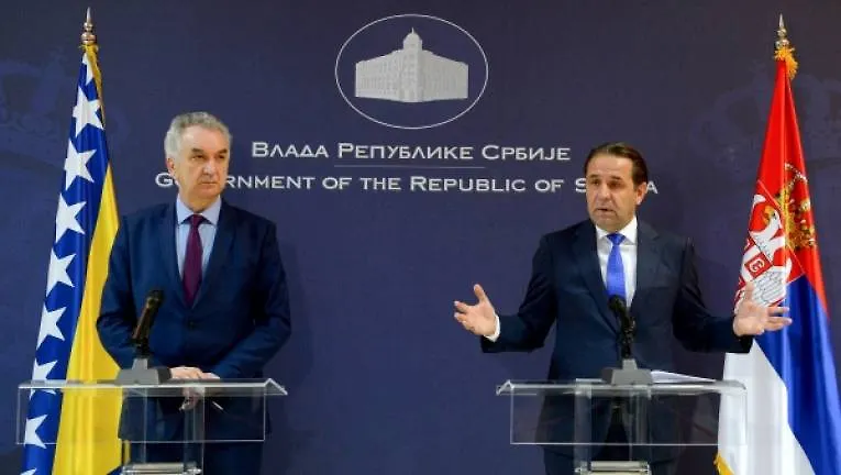 Meeting of Šarović - Ljajić: Address EU with joint letter on discriminatory taxes by Priština