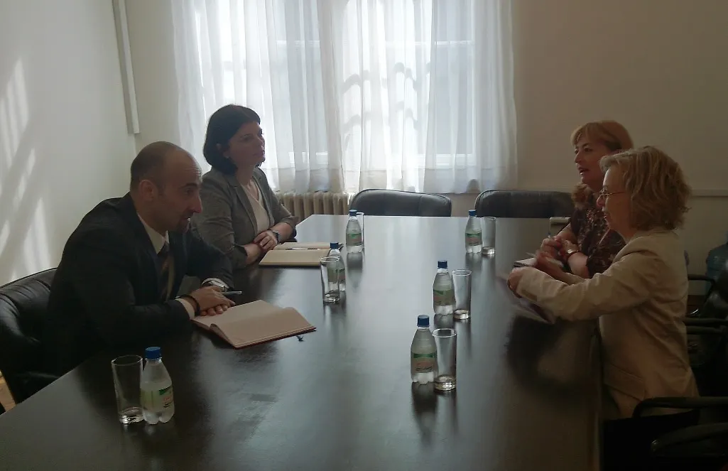 Ministar Tučić s ambasadorom SR Njemačke Ulrike Marijom Knoc
