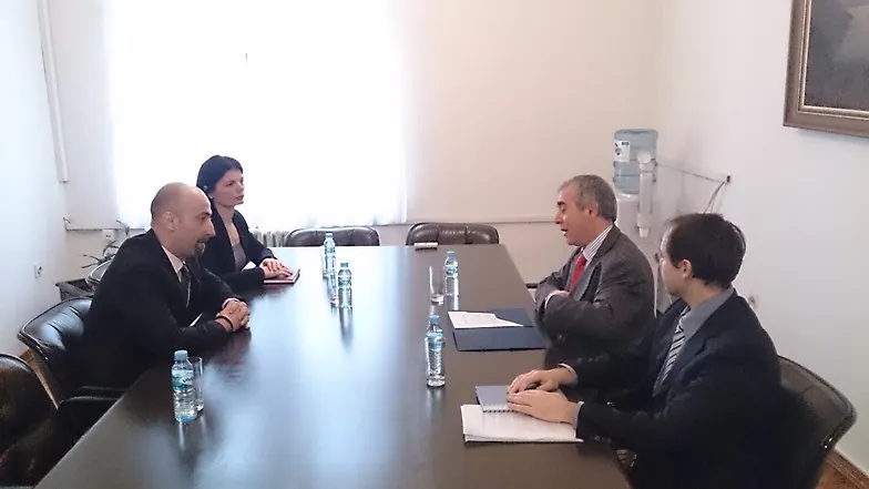Sastanak ministra dr. Borisa Tučića i ambasadora Grčke u BiH
Nj.E. Karlos Gadisa
