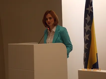 Deputy Minister of Foreign Trade and Economic Relation of Bosnia and Herzegovina Ermina Salkičević-Dizdarević attended conference “Economic and legal issues in the context of EU-Integration“