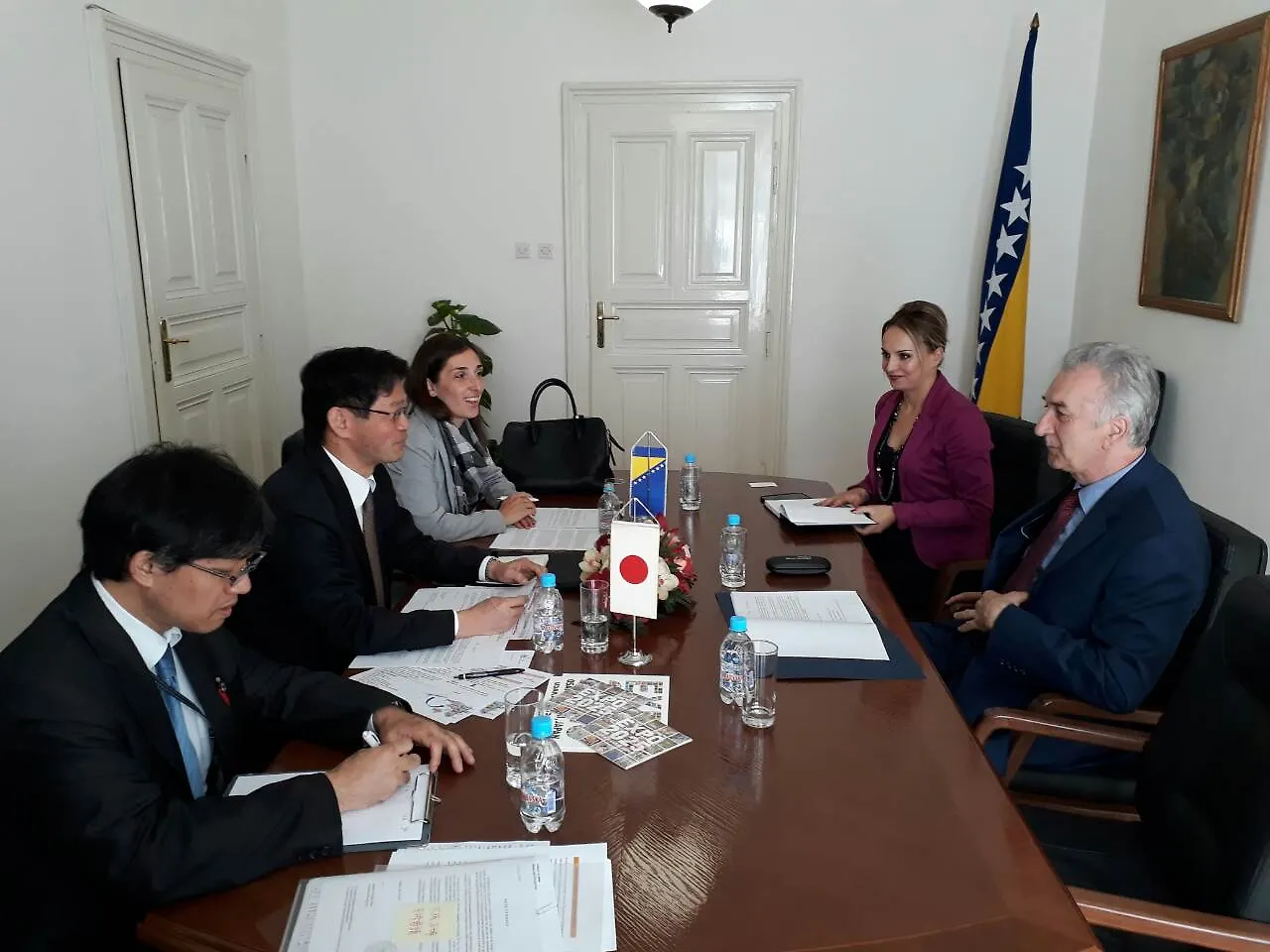 Sastanak sa ambasadorom Japana u BiH: Uspješna saradnja na infrastrukturnim i energetskim projektima