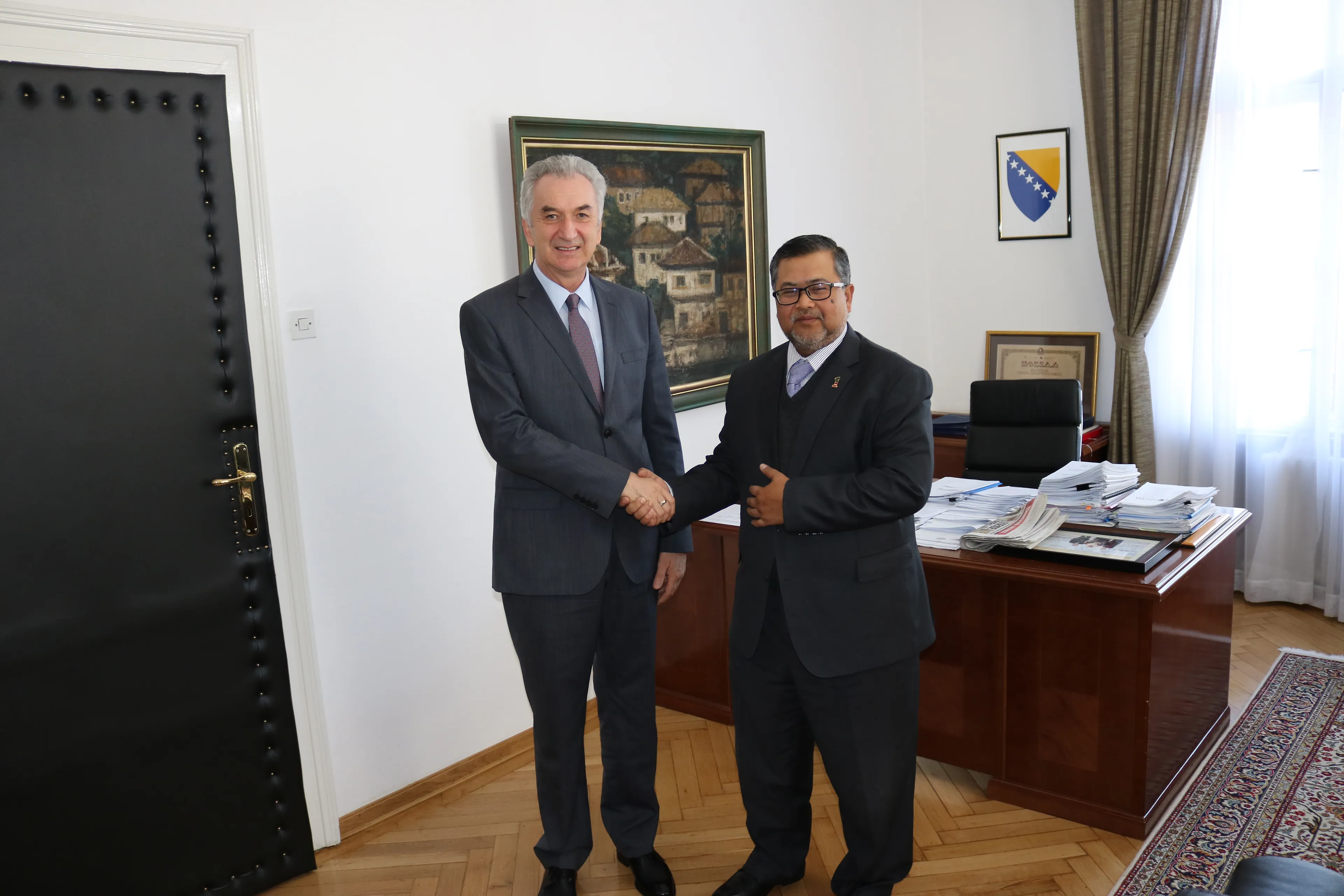 Ministar Šarović sa ambasadorom Jaafarijem: Zainteresiranost za ulaganje u BiH