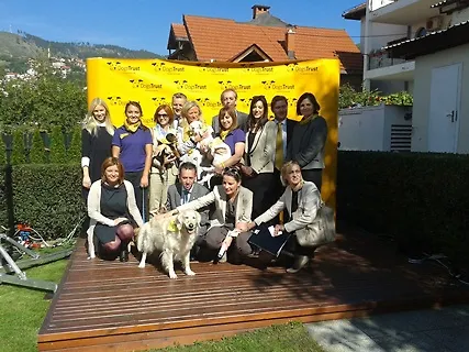 Deputy Minister of Foreign Trade and Economic Relations of Bosnia and Herzegovina, Mrs. Ermina Salkicevic-Dizdarevic attended a reception to mark the opening of the Foundation for dogs - "Dogs Trust" in Bosnia and Herzegovina, Sarajevo, October 9, 2012