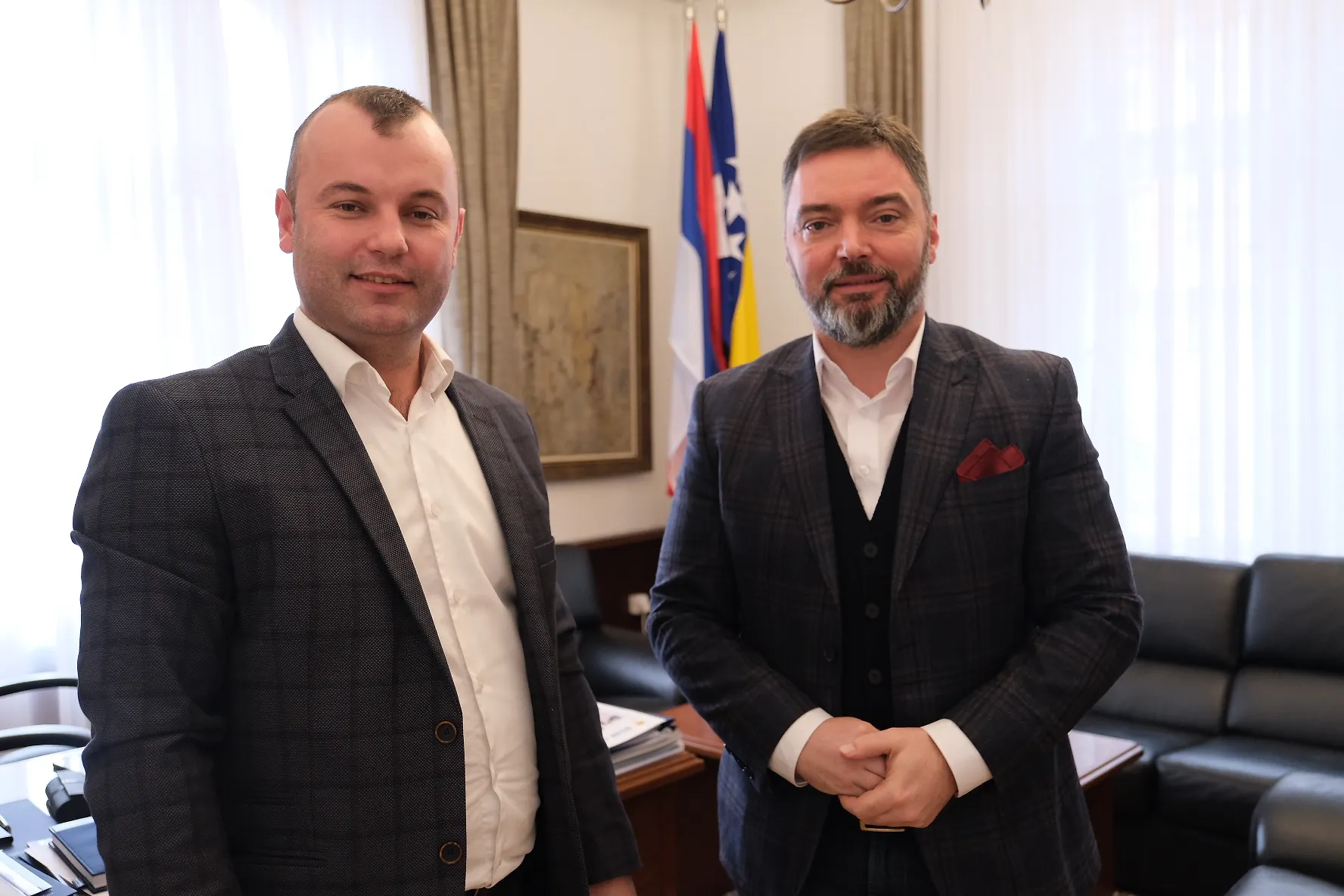 Ministar Košarac i načelnik Grujičić o aktuelnim ekonomskim i političkim temama
