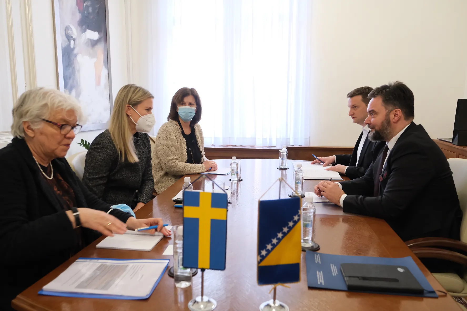 Ministar Košarac i ambasadorka Stromkvist o političkim temama i nastavku saradnje BiH i Švedske