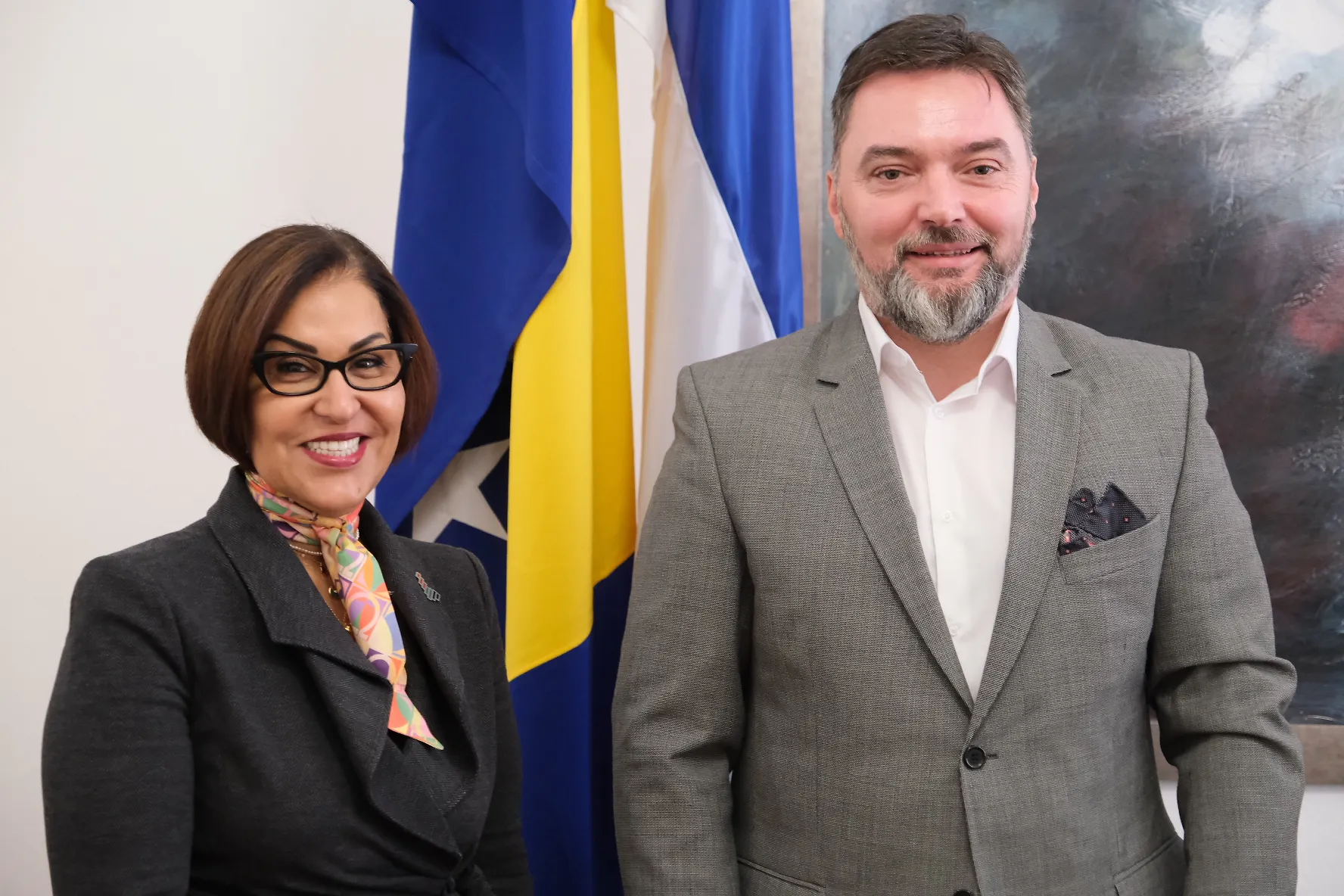 Ministar Košarac i ambasador Al Šamsi o unapređenju ekonomskih odnosa BiH i UAE