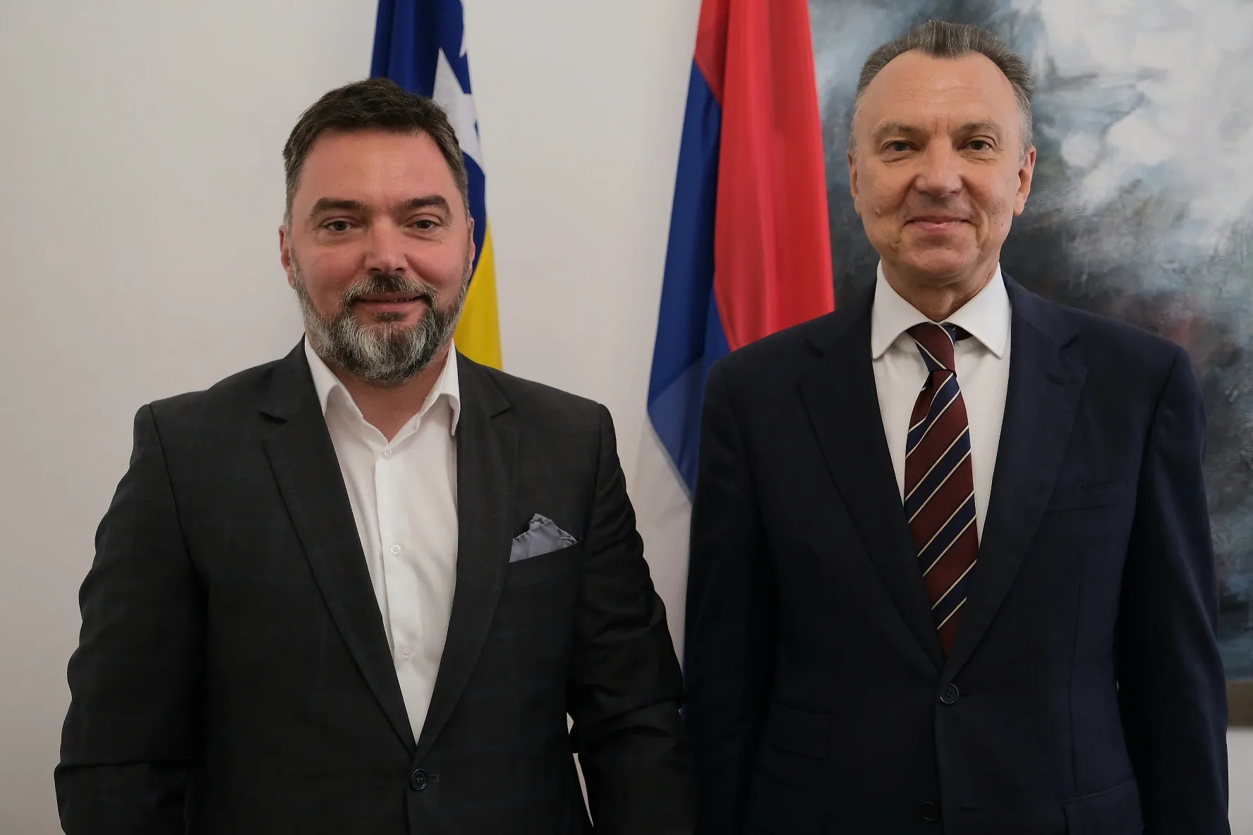 Ministar Košarac i ambasador Ulahovič o unapređenju saradnje BiH i Bjelorusije