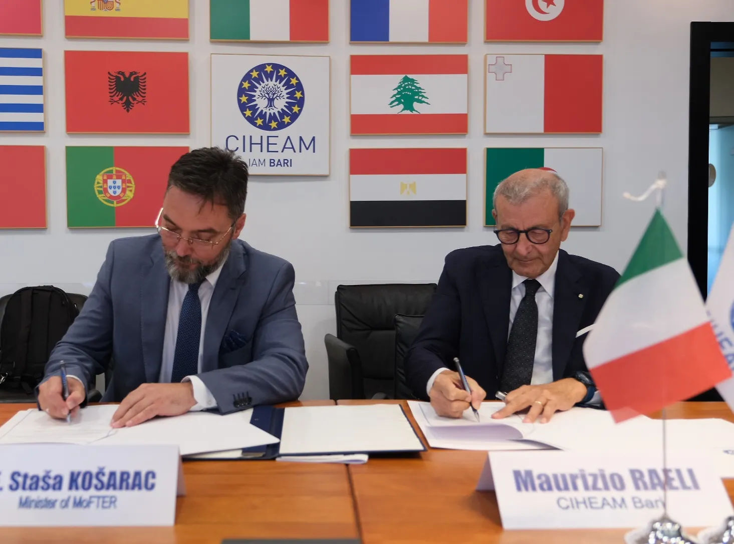 Ministar Košarac u Bariju: Potpisan Operativni sporazum za realizaciju projekta podrške fitosanitarnom sektoru