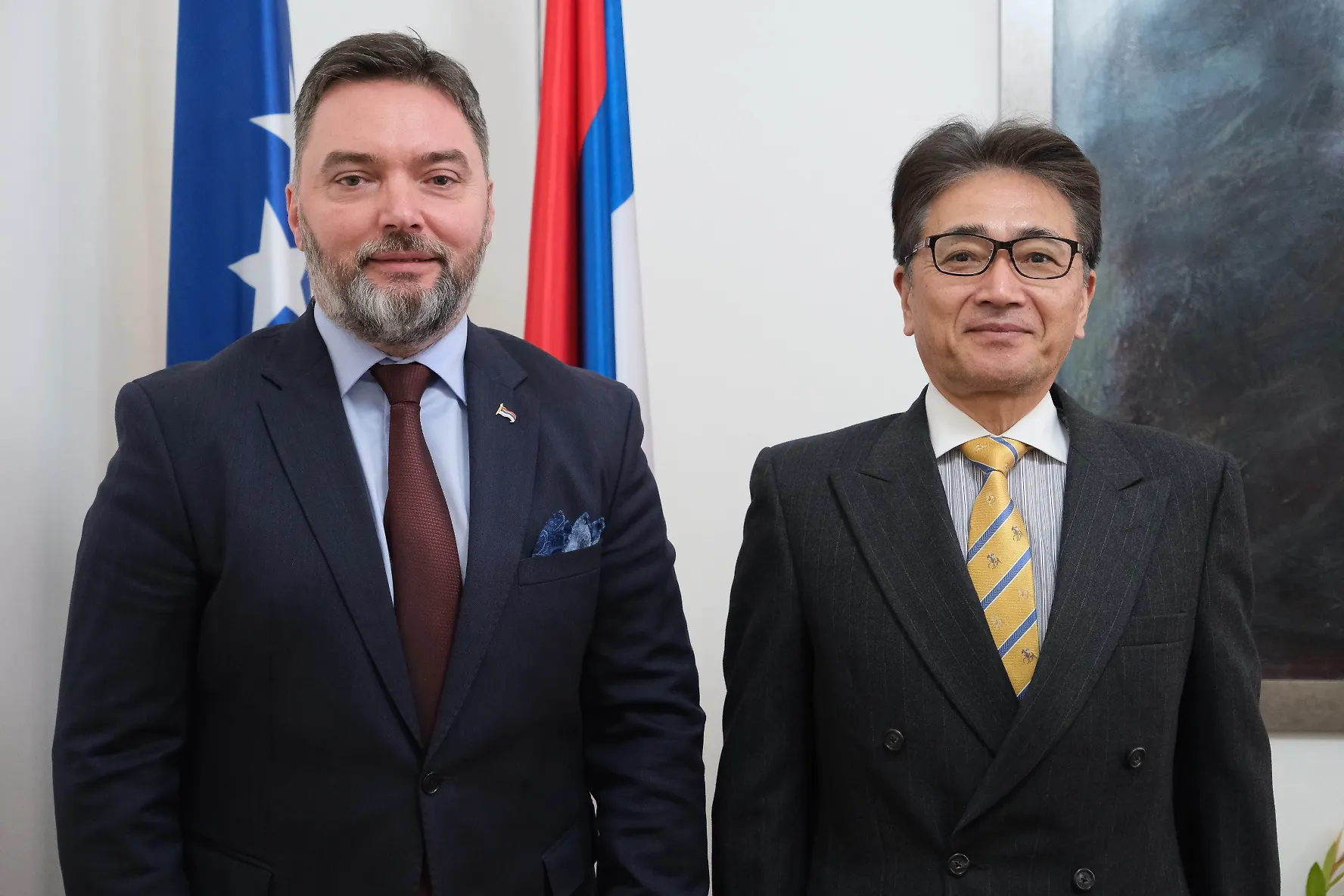 Ministar Košarac i ambasador Japana o aktuelnim političkim i ekonomskim temama