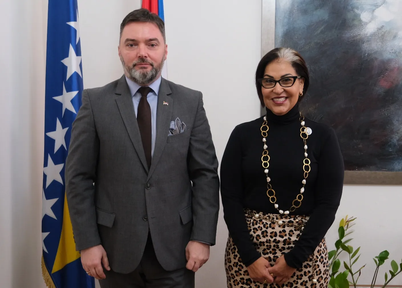 Ministar Košarac i ambasador Al Šamsi o unapređenju ekonomske saradnje BiH i UAE