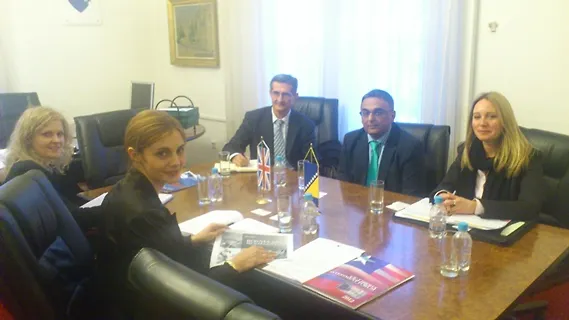 Meeting between Deputy Minister Ermine Salkičević- Dizdarević and Chief Executive of Developing Markets Associates 