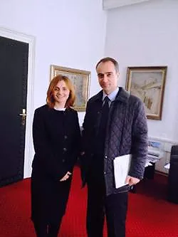 Zamjenica ministra gđa Ermina Salkičević-Dizdarević na sastanaku sa ambasadorom Italije u Bosni i Hercegovini 