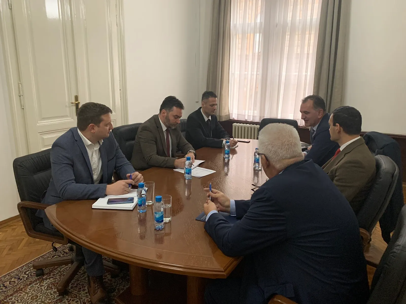 RADNI SASTANAK MINISTRA STAŠE KOŠARAC SA DIREKTORIMA UPRAVNIH ORGANIZACIJA
