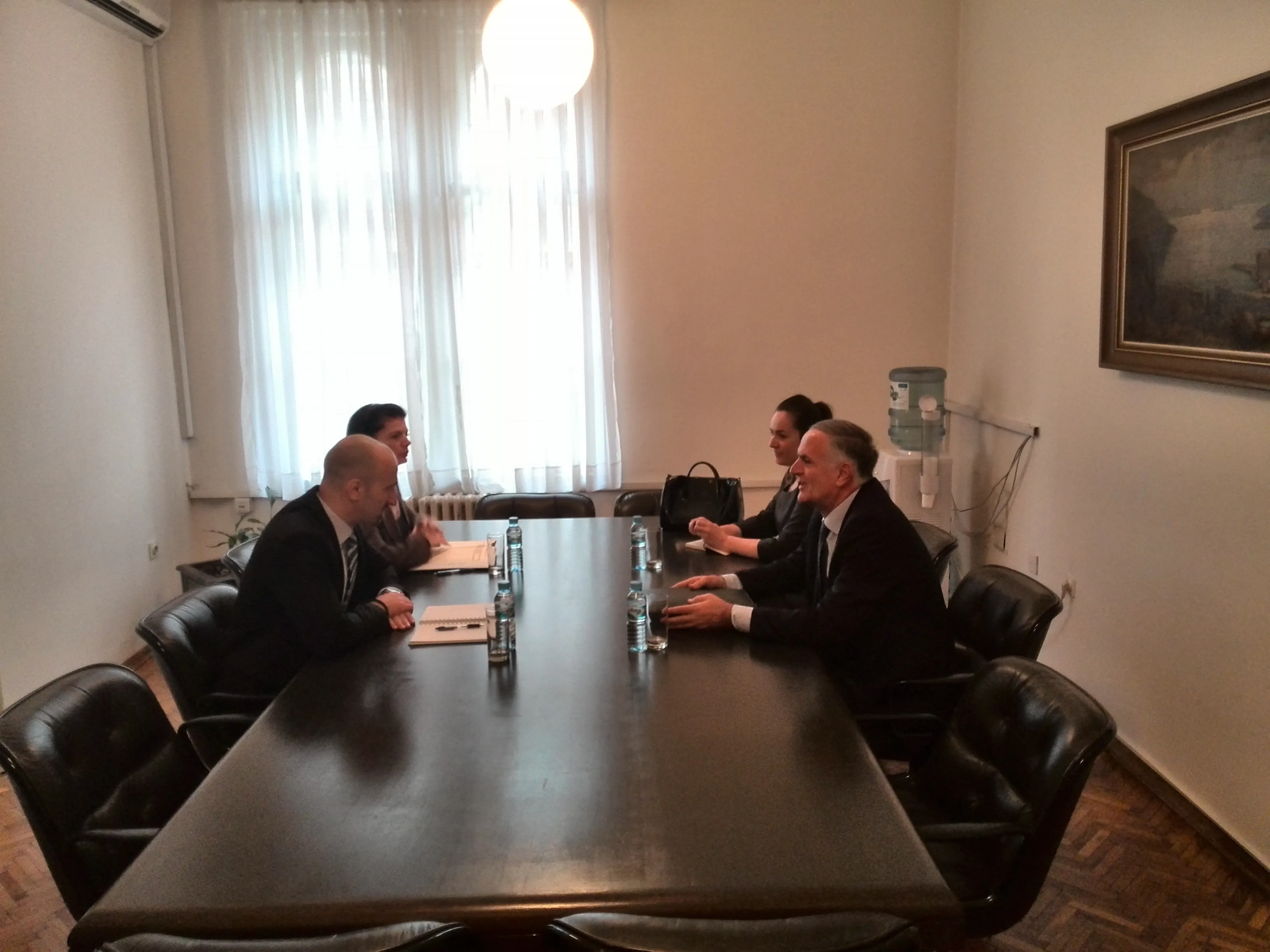 Ministar vanjske trgovine i ekonomskih odnosa BiH                mr. Boris Tučić sastao se danas u svom Uredu s ambasadorom Crne Gore u Bosni i Hercegovini Nj.E. Draganom Đurovićem