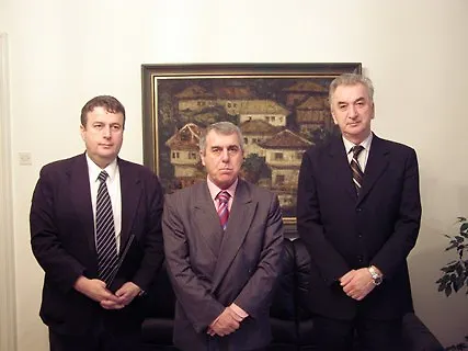 MEETING BETWEEN MINISTER ŠAROVIĆ AND AMBASSADOR OF GREECE