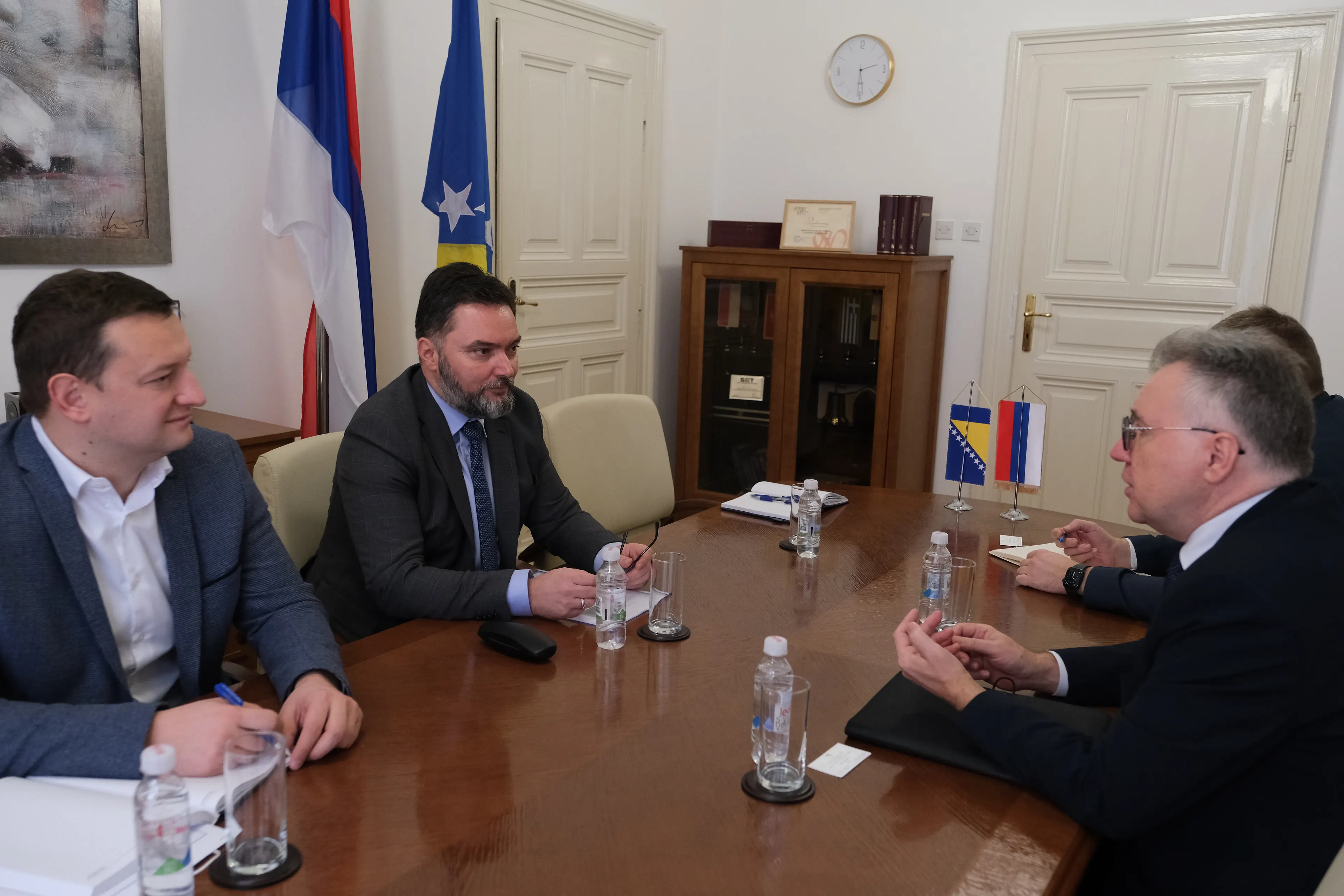 Ministar Košarac i ambasador Kalabuhov: Zahvalnost Ruskoj Federaciji na izričitom poštovanju Dejtonskog mirovnog sporazuma