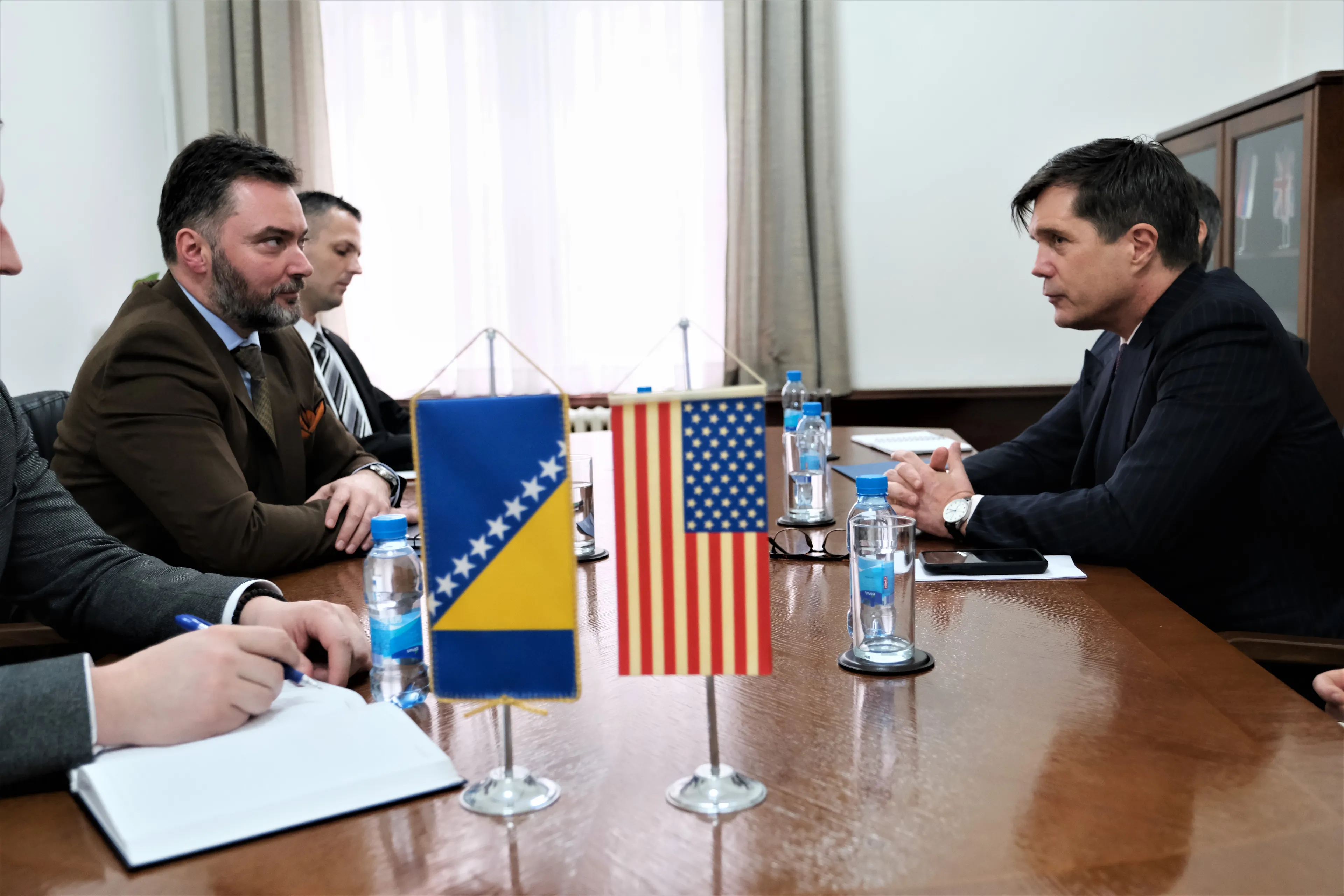 Ministar Košarac i ambasador Nelson o političkim i ekonomskim prilikama u BiH
