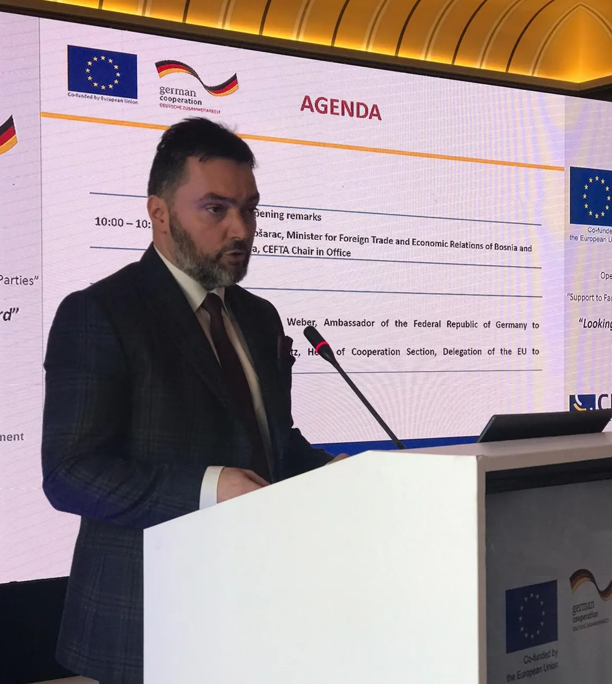 Ministar Košarac na konferenciji o olakšavanju trgovine između zemalja CEFTA-e u Tivtu