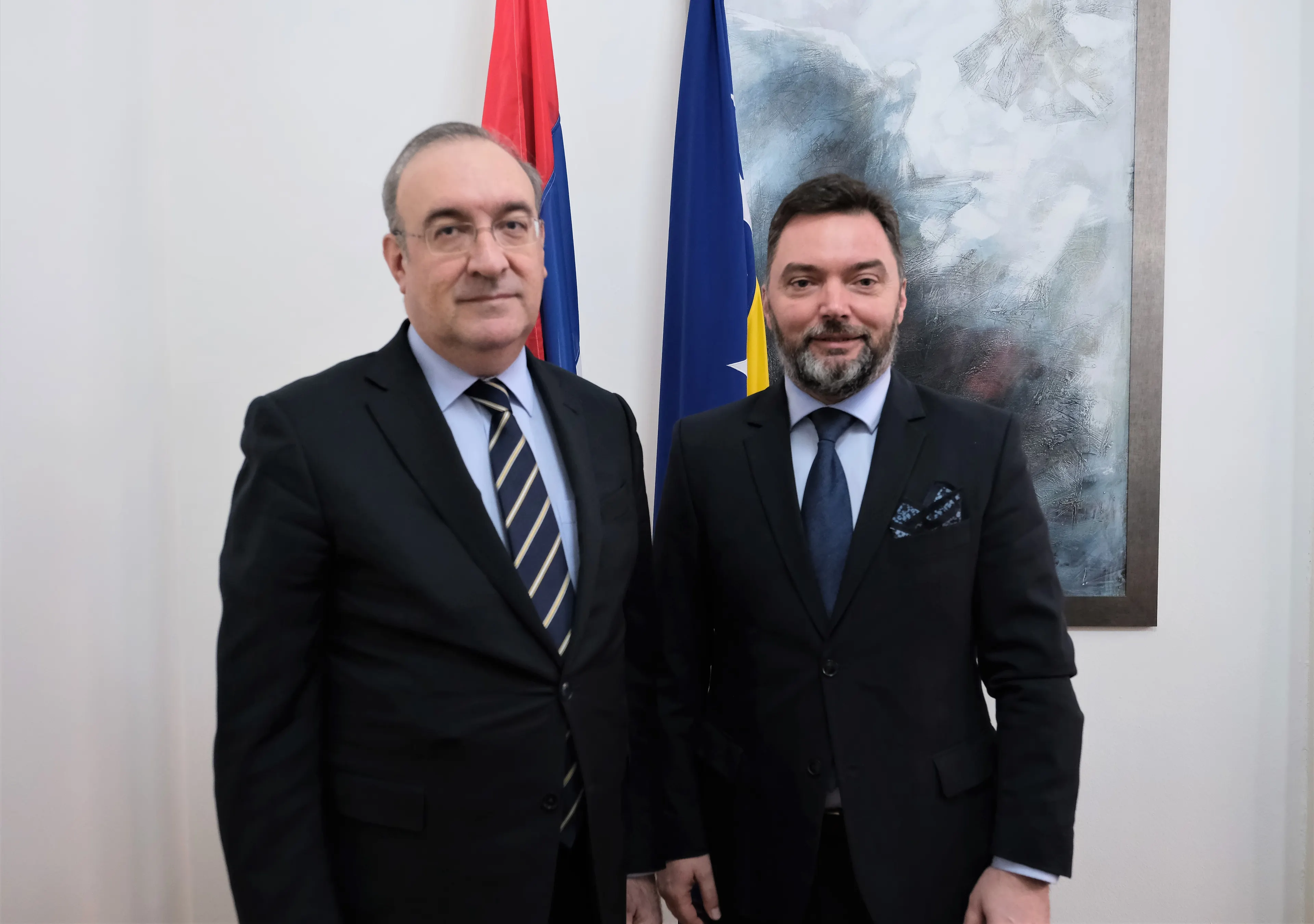 Ministar Košarac i ambasador Koc o unapređenjusaradnje BiH i Turske