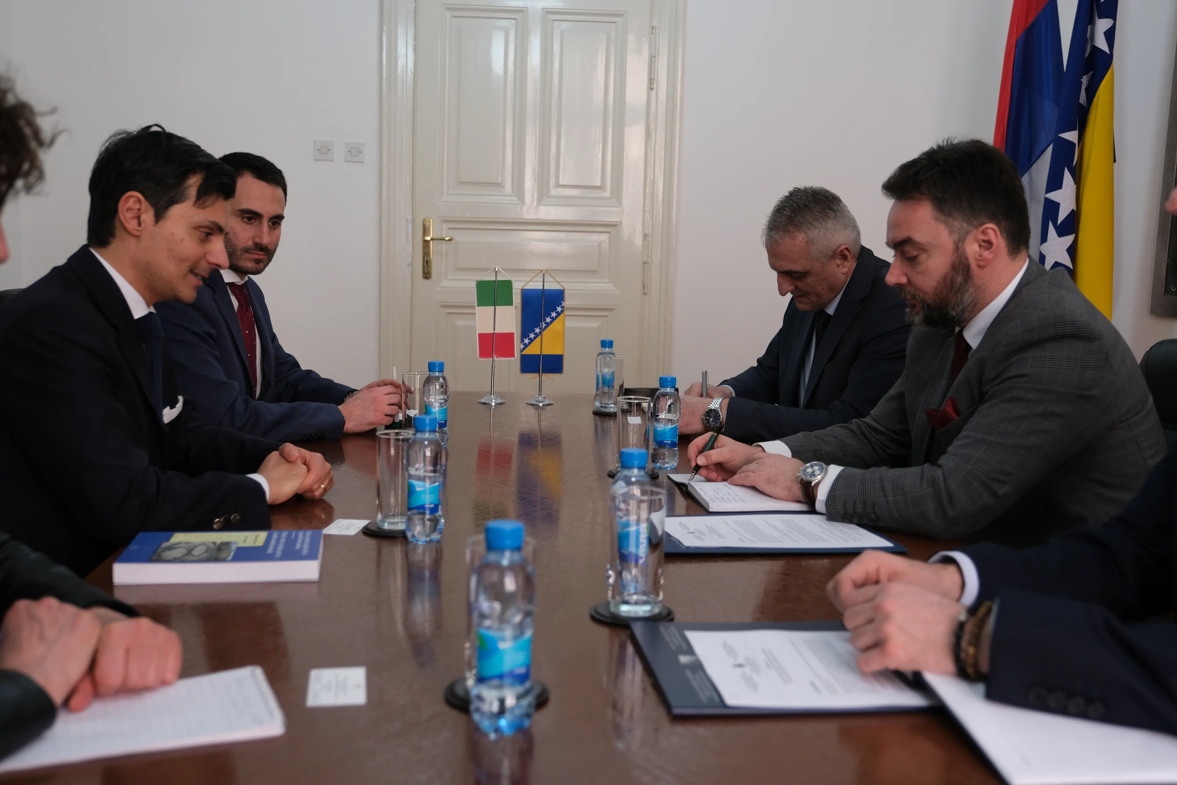Ministar Košarac i ambasador Minasi: Italija drugi vanjskotrgovinski partner BiH