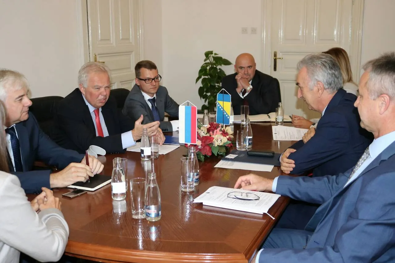 Ministar Šarović sastao se  sa ambasadorom Rusije u BiH