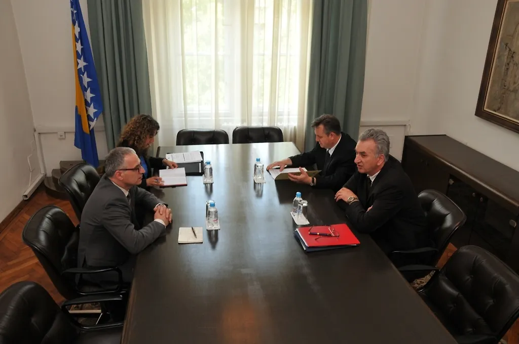 MINISTER SAROVIC MET MR. GORAN SVILANOVIC
