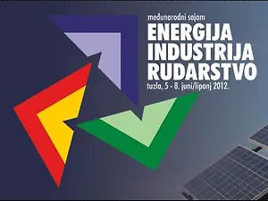 Deputy Minister  Ermina Salkicevic-Dizdarevic at the opening ceremony of the Second International Fair of Energy, Industry and Mining, 2012, Tuzla