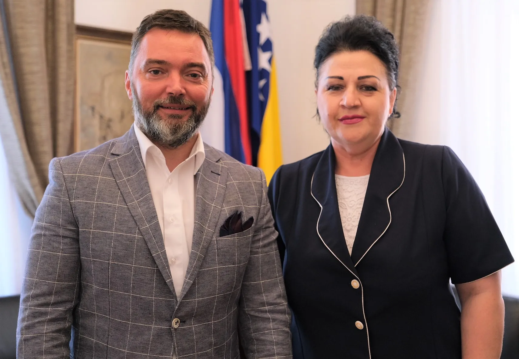 Ministar Košarac razgovarao s direktoricom FIPA-e Milicom Marković