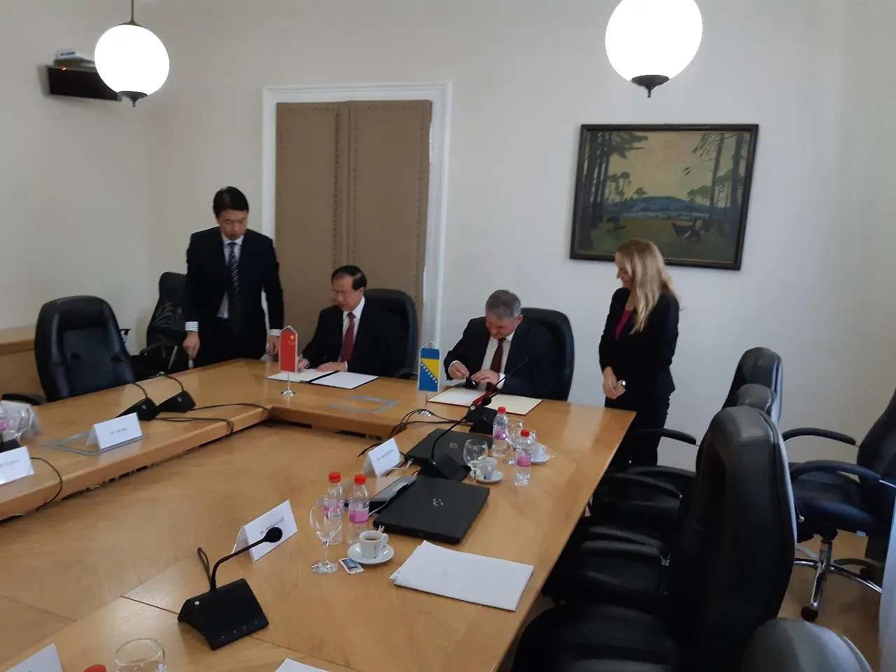 Sastanak kopredsjedavajućih Zajedničke komisije za trgovinu i ekonomsku saradnju između Bosne i Hercegovine i Narodne Republike Kine