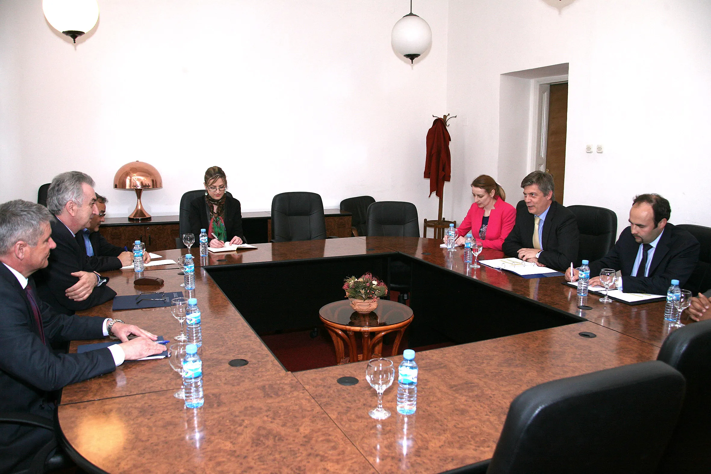 Minister of Foreign Trade and Economic Relations of BiH, Mirko Šarović held a meeting with Head of the EU Delegation to BiH and Special Representative, Ambassador Lars-Gunnar Wigemark