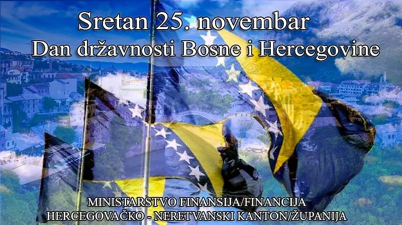 ČESTITKA MINISTRA FALADŽIĆA POVODOM DANA DRŽAVNOSTI BiH