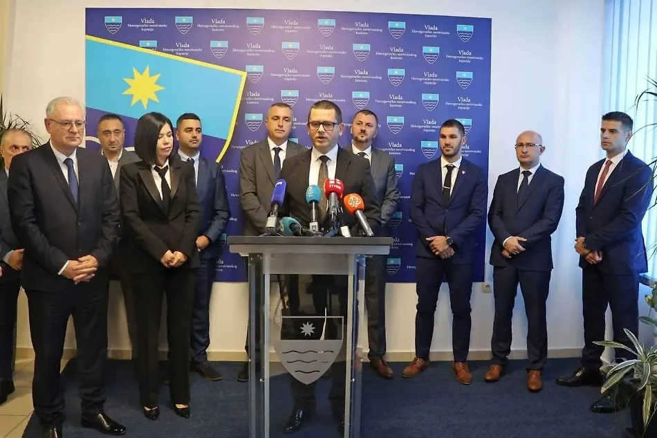 ODRŽANA KONSTITUIRAJUĆA SJEDNICA NOVOG SAZIVA VLADE HNK