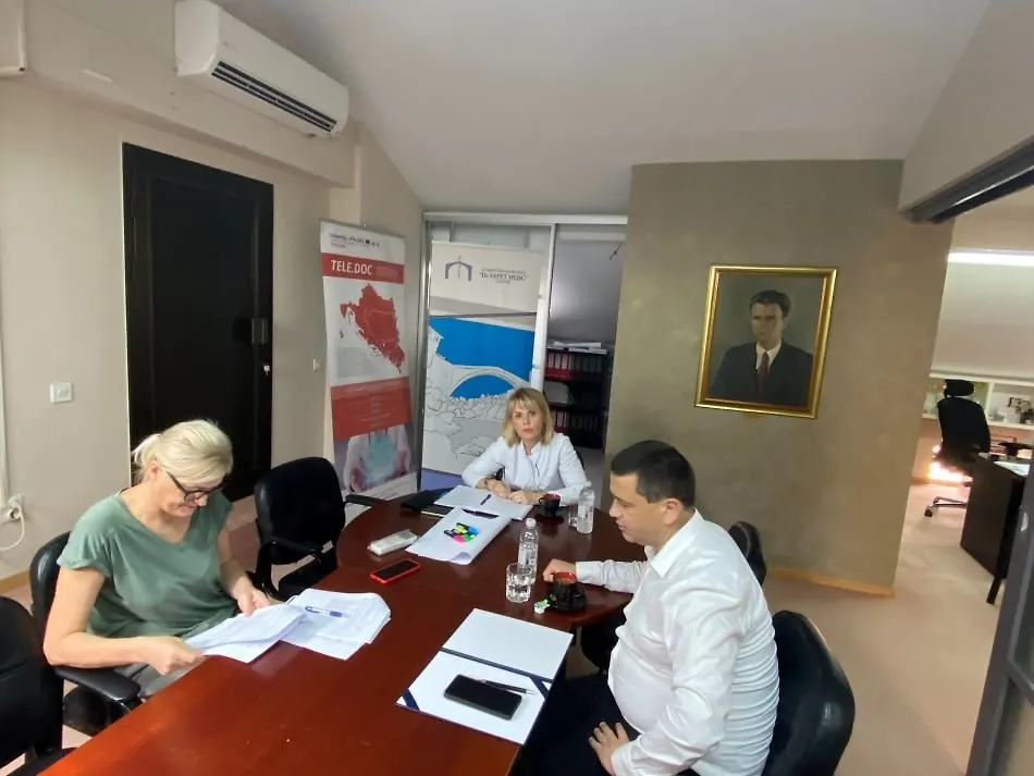 POSJETA I SASTANAK SA MENADŽMENTOM KANTONALNE BOLNICE "DR. SAFET MUJIĆ"