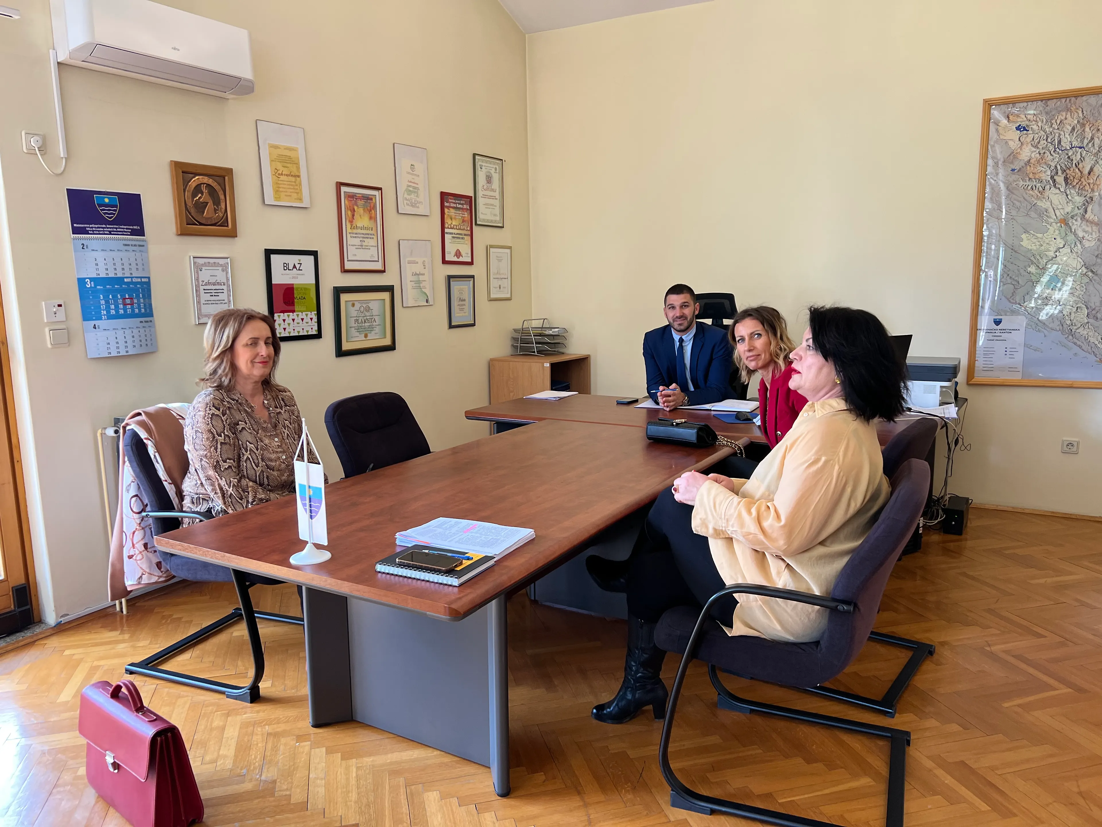 Ministar Mario Jurica održao radni sastanak