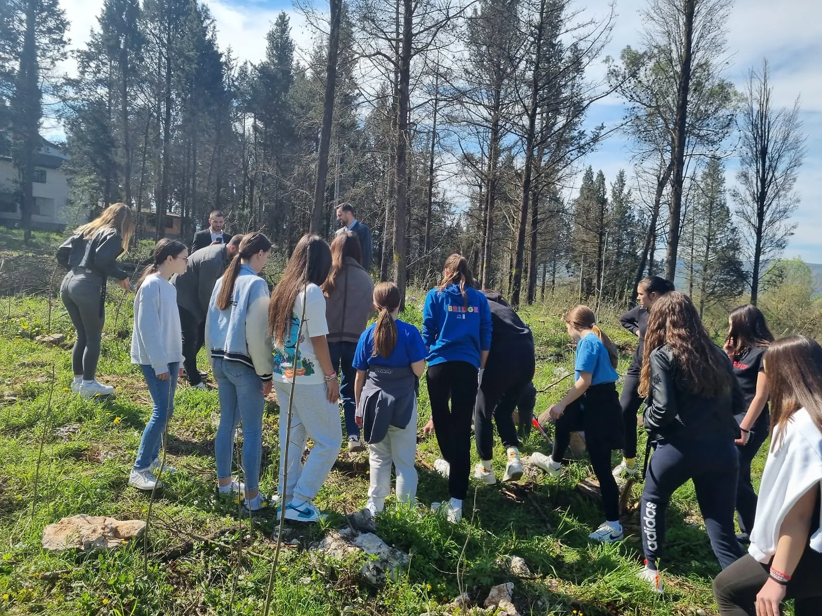 FOTO: Osmaši sudjelovali u pošumljavanju Parka prirode Hutovo blato