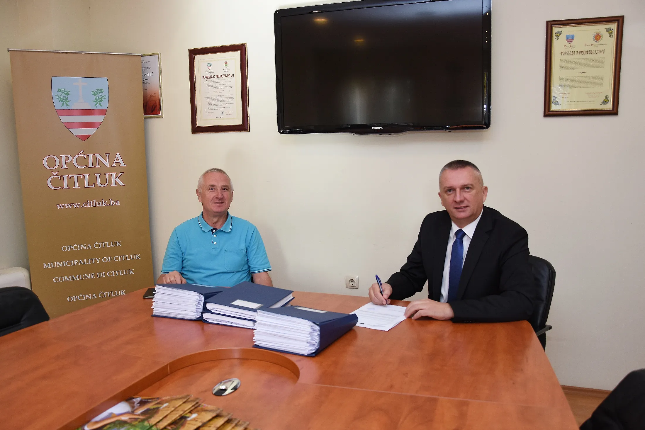 Općina Čitluk prva u HNŽ dobila digitalni katastarski plan vodne infrastrukture