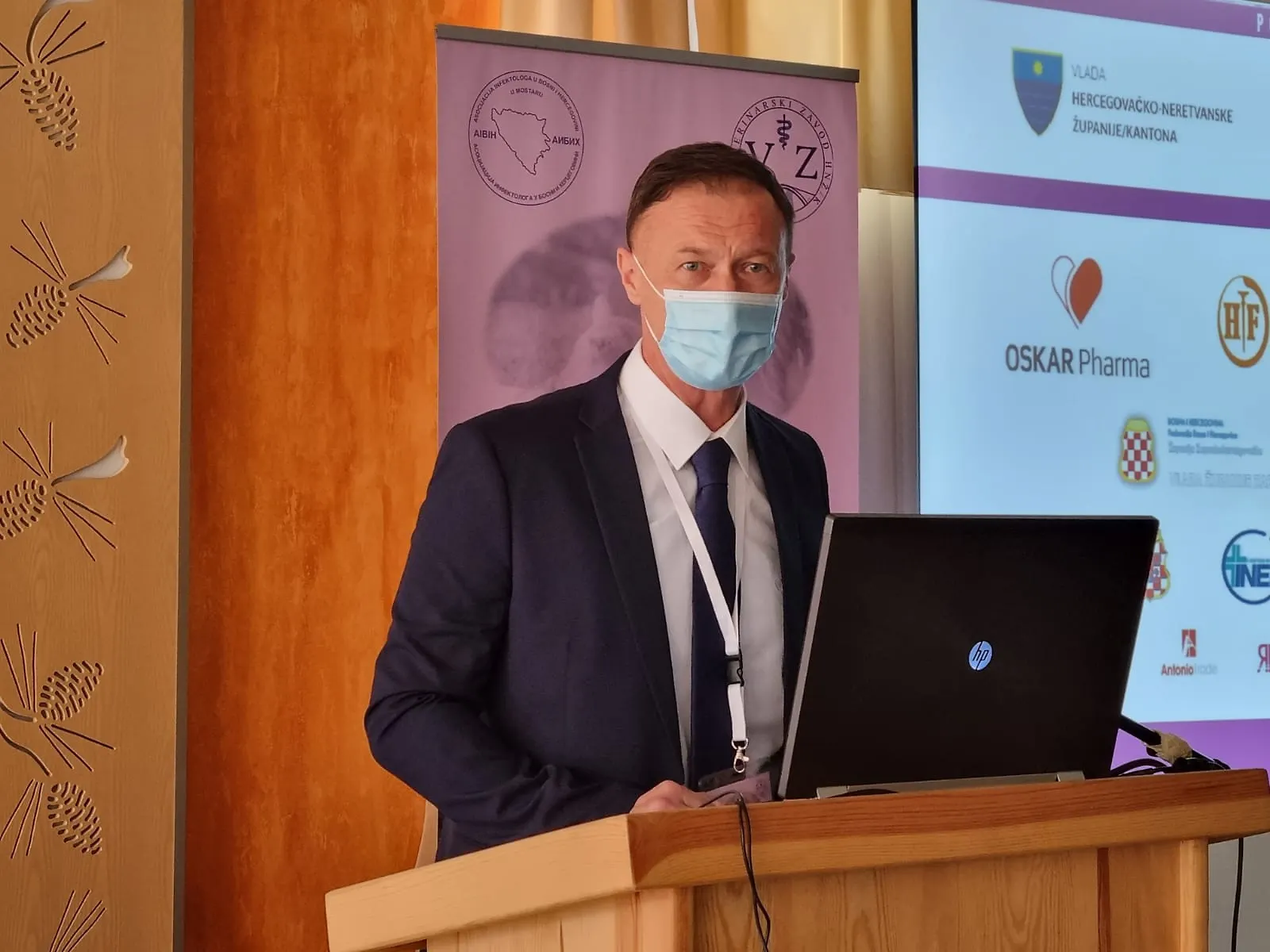 Ministar Donko Jović na Interdisciplinarnom simpoziju s međunarodnim sudjelovanjem "20 godina bruceloze u Bosni i Hercegovini