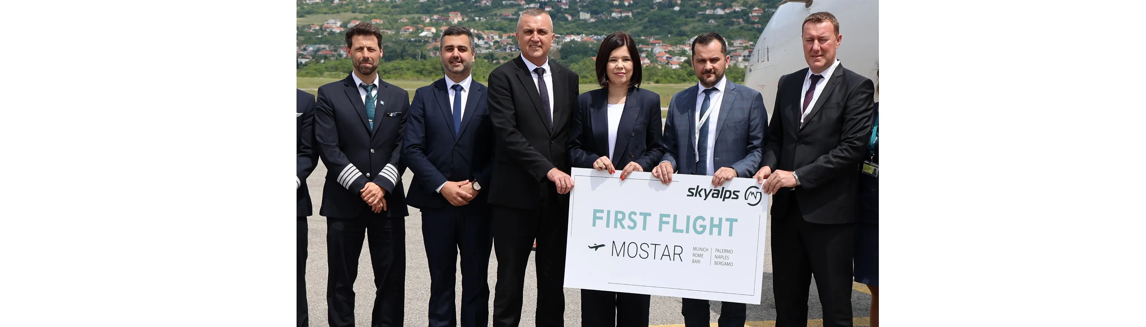 ZRAČNA LUKA MOSTAR Zračni most s Munchenom, Rimom, Barijem, Bergamom, Napuljem i Palermom