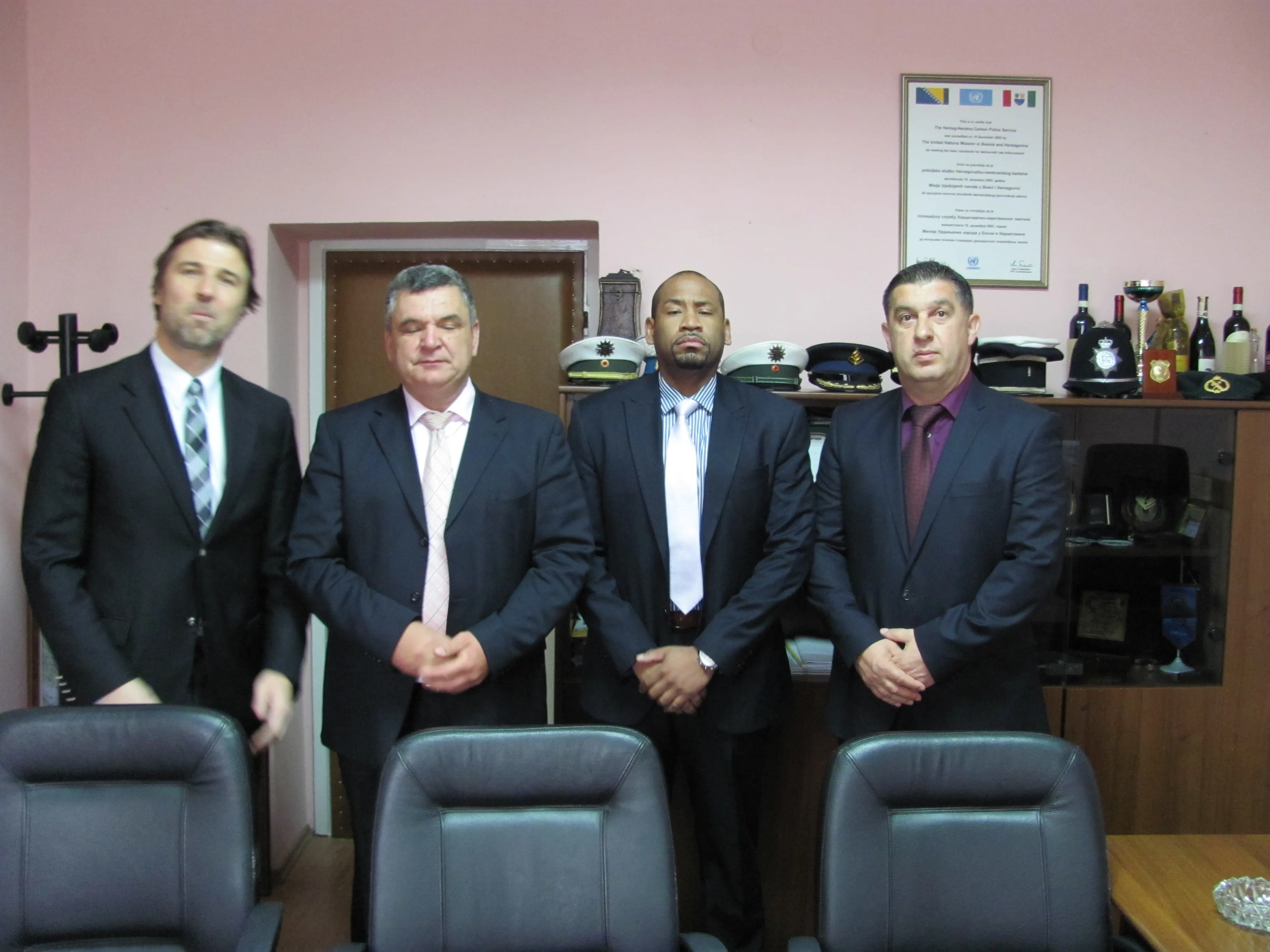 Radni sastanak Komesara Uprave policije MUP-a HNK sa predstavnicima Ambasade SAD-a